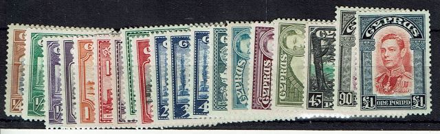 Image of Cyprus SG 151/63 UMM British Commonwealth Stamp